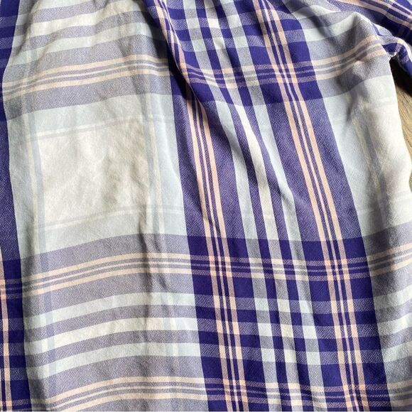 Rails Carmen Plaid Button Down Double Pocket Shirt Medium - Picture 6 of 6